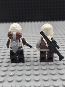 LEGO Dengar Star Wars Bounty Hunter Minifigs - sw0149 6209 Lot Of 2 Vntg New Age