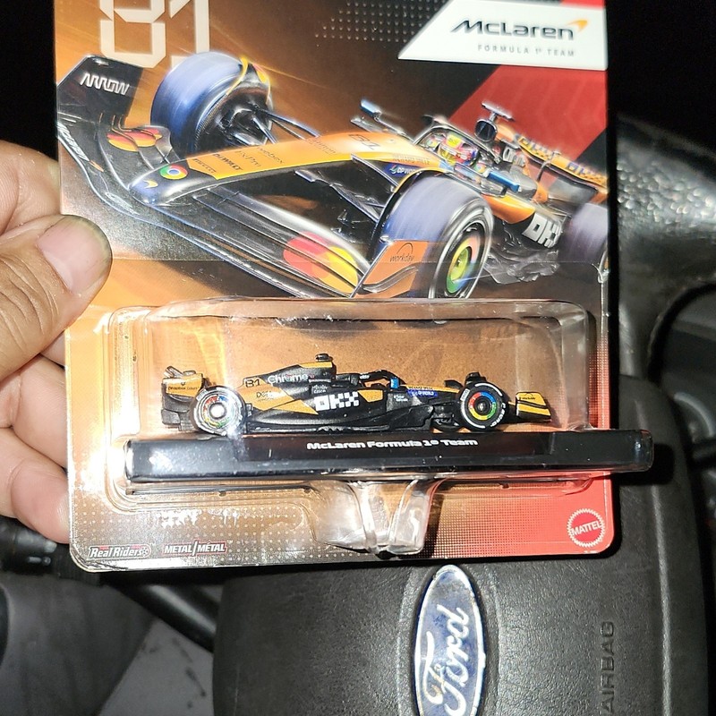 Hot Wheels Real Riders McLaren F1 Team #81 1:64 2025 Diecast HRV11