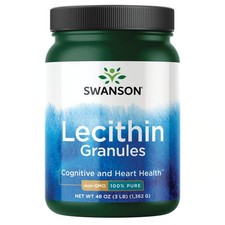 Swanson 100 Pure Non-gmo Lecithin Granules, 48 oz