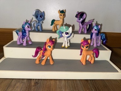 Hasbro My Little Pony Mixed Lot of 9 Figures- Izzy Starscout Celestia Twilight