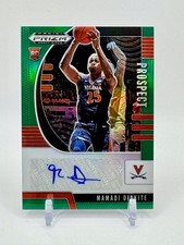2020 Panini Prizm #PA-MD Mamadi Diakite Prospect Autographs Green