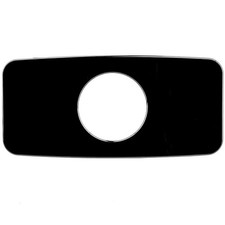 Stinger - Replacement Trim Plate for Most 3" Marine Radios - Black