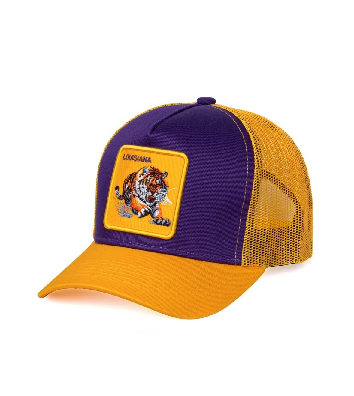 LSU Tigers One-Size Snapback Trucker Baseball Hat