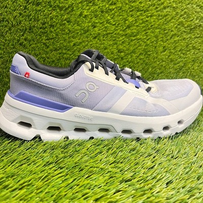 On Cloudrunner 2 Womens Size 11 Purple White Athletic Running Shoes Sneakers