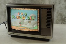 Quasar Dynacolor 1985 Woodgrain 10" CRT TV RetroGaming Television No Remote