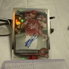 2025 Bowman Chrome RC 1st Issue AUTO Refractor SP #1/499 Ichiro Cano Hernandez