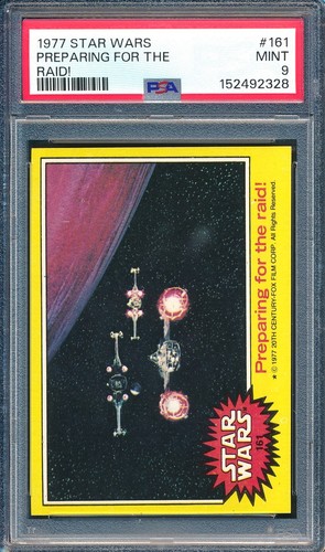 1977 Topps Star Wars #161 Preparing for the raid!