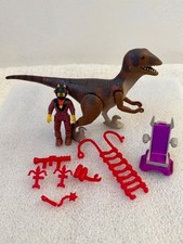 Dino Riders Deinonychus & Anton & Accessories Tyco 1987