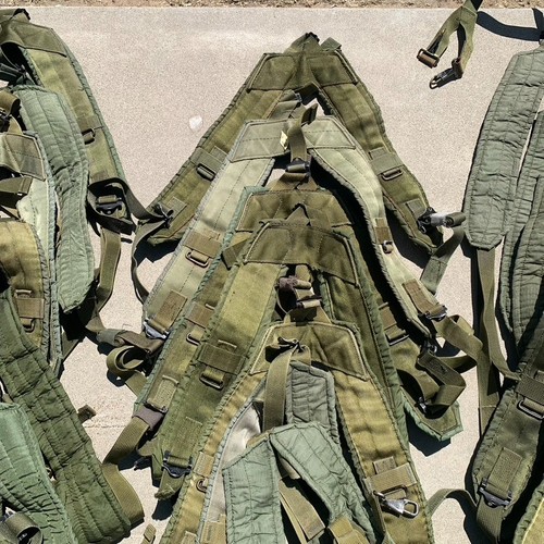 Lotto misto 36 spalline vintage USGI esercito militare Alice Molle Pack LC-1 OD - Foto 5 di 12