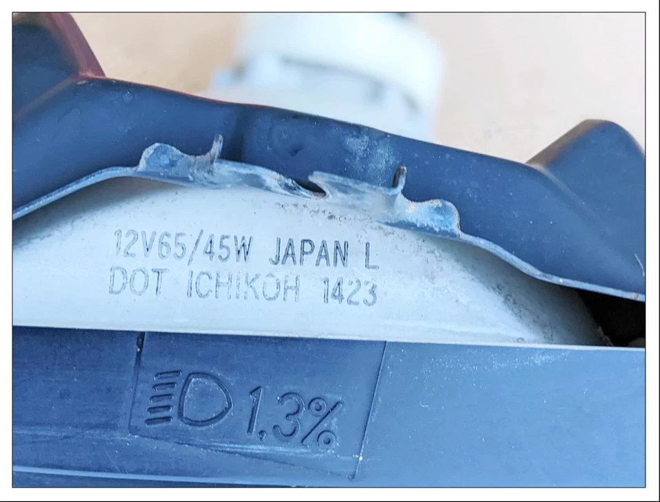 ✅ Isuzu Trooper 1993 faro delantero izquierdo lado izquierdo conductor OEM Foto 3 de 4