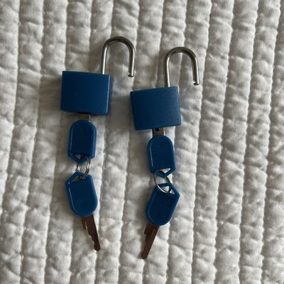 2 KIPPSCHLOSS & Schlüssel KLEINES Etui 