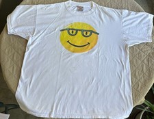 Vintage Microsoft Bob Smiley Face Shirt Single Stitch Made In USA XL