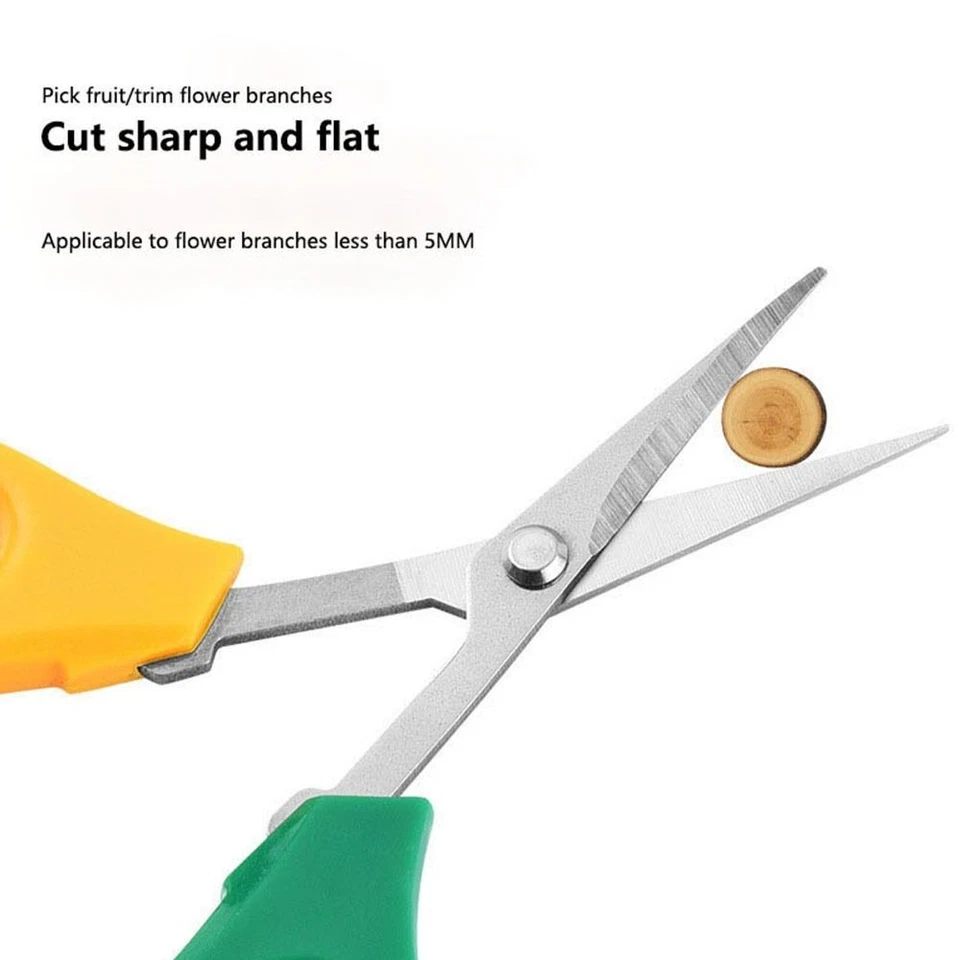Sharp Pruning Shears Pruners Grape Scissors Professional Garden Scissors  Elbow - Image 3 of 4