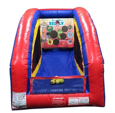 Portable Sealed Airframe Game 8x6 Feed Your Belly With Built in Blower 6 Balls