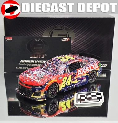 WILLIAM BYRON 2025 DAYTONA 500 WIN RACED VERSION AXALTA 1/24 ELITE - Picture 22 of 22