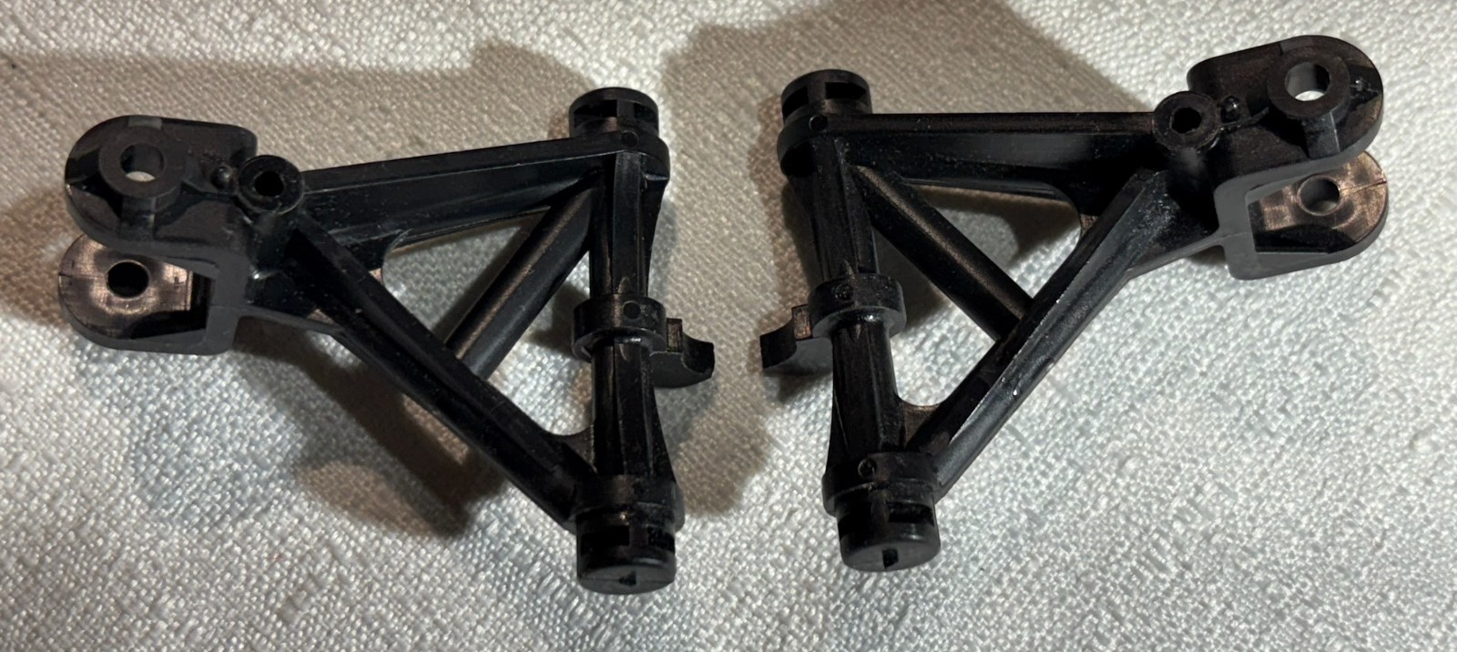 1983/85 ORIGINAL VINTAGE FRONT A ARMS TAMIYA AUDI QUATRO RAL
