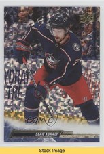 2022-23 Upper Deck Series 1 Speckled Rainbow Foil Sean Kuraly #52 READ 0a4