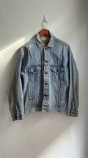 Vintage Levi’s 70507 Denim Jacket Made in USA 1980s Light Wash Size S