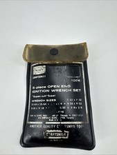 Sears Craftsman 8 Piece Open-end Offset Ignition Wrench Set 4306 - Nice - Usa