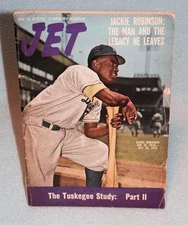 Vintage Jackie Robinson on cover JET Magazine African American & Sports Interest