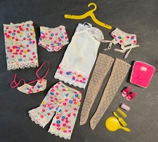 Barbie Vitg 1966 Francie First Things First 1252 y 1968 Get Readies PAK Completo