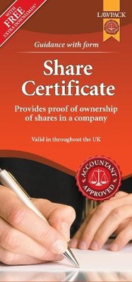 H. M. Williams Accountants Share Certificate (Paperback)