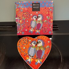 Maxwell Williams Donna Sharam  Love Hearts Plate 15.5cm Dish Porcelain. Boxed