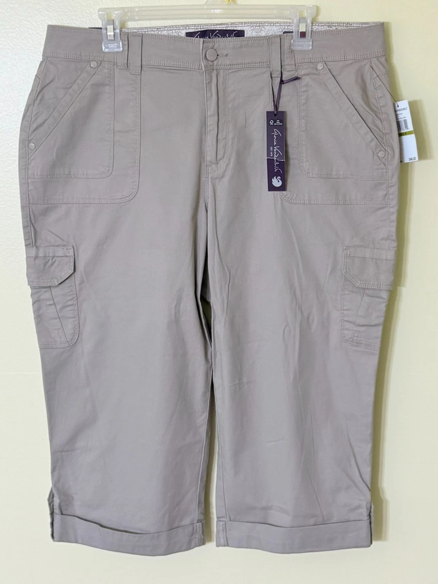 Pantalon Gloria Vanderbilt Femme - Gris, Confort, Taille 4 - Neuf Avec étiquettes
