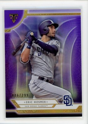 2018 Topps Triple Threads #15 Eric Hosmer Amethyst #/299 C8