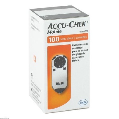 ACCU CHEK Mobile Testkassette Plasma II 100 St