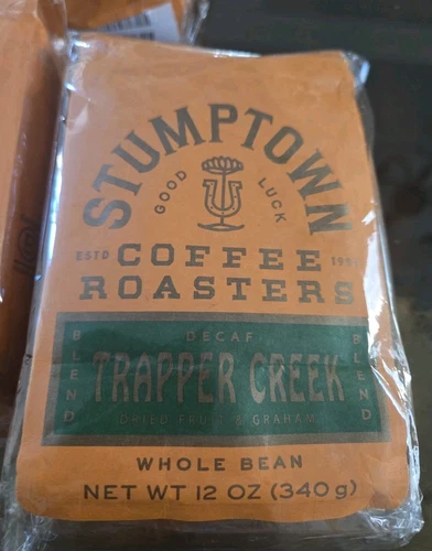 5 Bags Medium Roast Organic Whole Bean Coffee - Trapper Creek Blend 12oz, 10/25