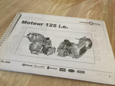 Aprilia moteur 125 i.e. document formation interne scooter