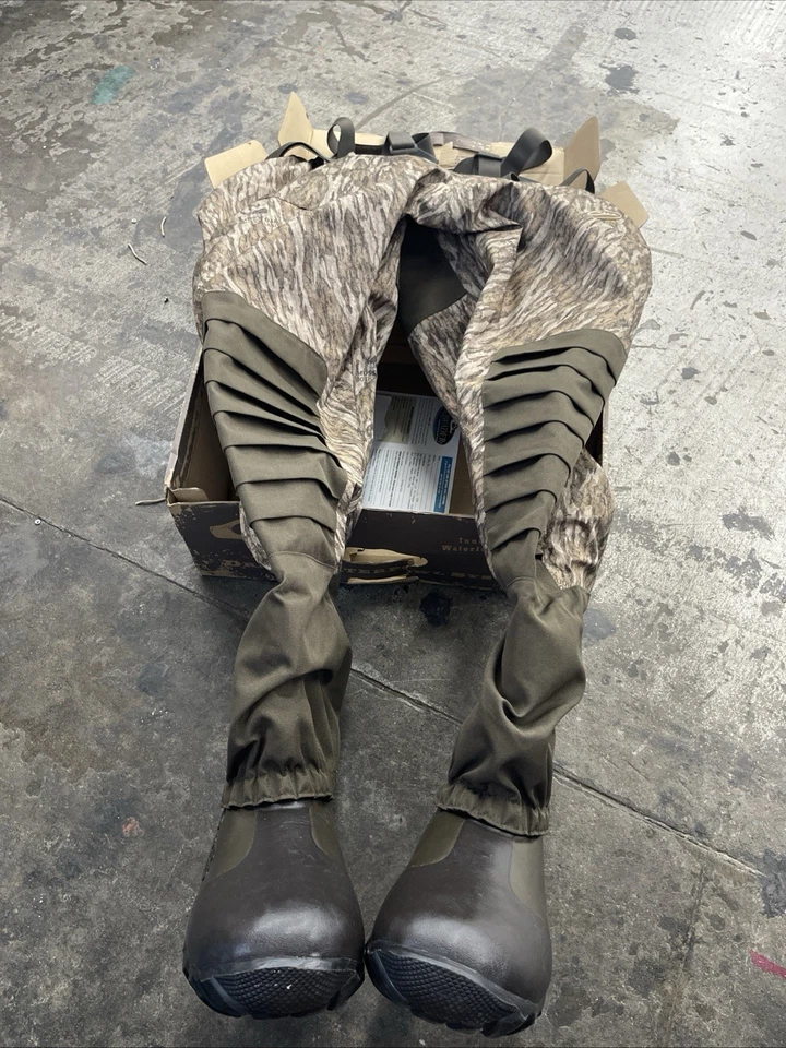 DRAKE WATERFOWL GUARDIAN ELITE 3 LAYER WADERS BREATHABLE Size 12 H61 - Image 2 of 4