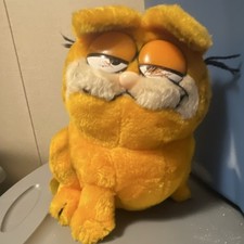 Dakin Garfield Plush Stuffed Animal Small 6-14 in Vintage 1981 MPN 40
