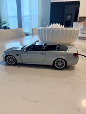 Kyosho 1:18 BMW M3 E93 Convertible 08738S Silver Diecast Working Hardtop Rare