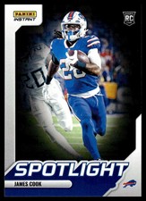 2022 Panini Instant Spotlight Rookies Football Cards Checklist 16
