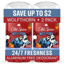 Old Spice Aluminum Free Deodorant for Men, 24/7 3 Ounce Pack of 2