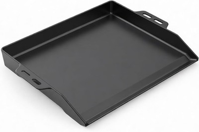 GFTIME 48x36cm Gusseisen Plancha Grillplatte, Universelle Grillplatte für RÖSLE 
