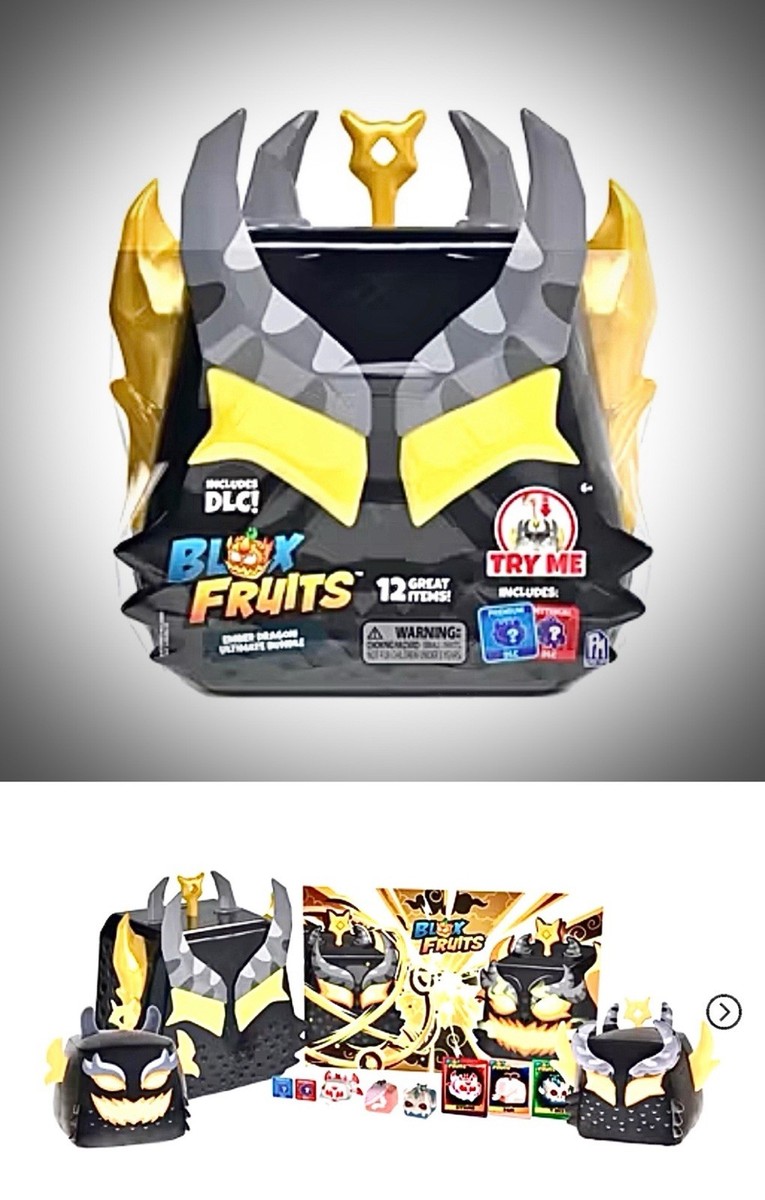 BLOX FRUITS DRAGON EMBER COLLECTOR BUNDLE 12 ITEMS + 2 DLC CODES