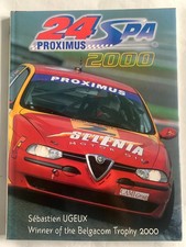 24 Spa Proximus 2000 Sebastien Ugeux Hardback Book Alfa Romeo Peugeot BMW
