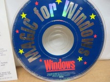 CD ROM VINTAGE 1990's SOFTWARE " MAGIC FOR WINDOWS "
