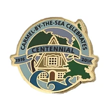 Carmel by the Sea Lapel Pin 100th Anniversary Celebration Centennial California