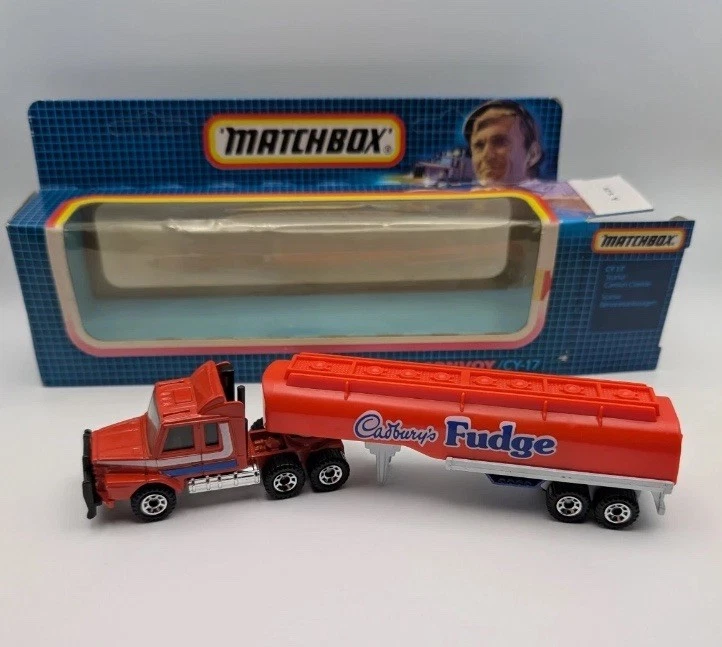 Matchbox Convoy CY-17 Scania Tanker Truck - Cadbury’s Fudge - Image 2 of 4