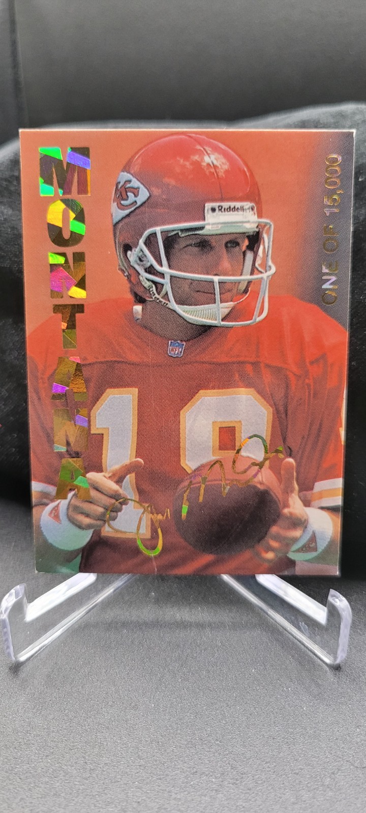 1993-94 Sports Stars USA - Joe Montana Gold Signature