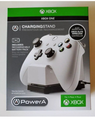Xbox PowerA Charging Stand White 1524380-01 For Xbox Series X|S