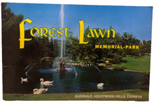 Forest Lawn Memorial Park OLD VINTAGE BROCHURE CALIFORNIA 60s 1964 TRAVEL Forest Lawn Memorial Park OLD VINTAGE BROCHURE CALIFORNIA 60s 1964 TRAVEL