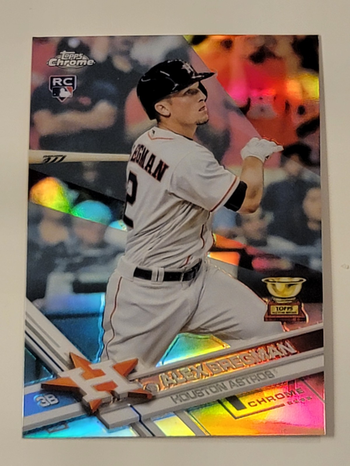 2017 Topps Chrome ALEX BREGMAN Refractor Rookie RC #9 Chicago Cubs