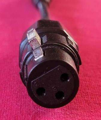 XLR Female to 1/4  TRS Adapter Cable   Balanced Audio Mic Adapter