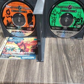 Dungeons & Dragons Collection SEGA SATURN SS NTSC-J Capcom Fighting Collection