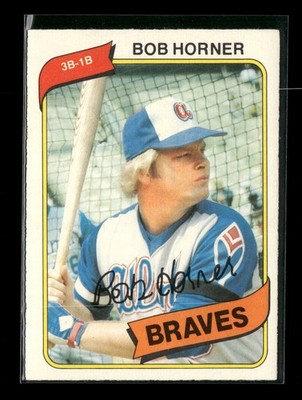 1980 O-Pee-Chee #59 Bob Horner Atlanta Braves